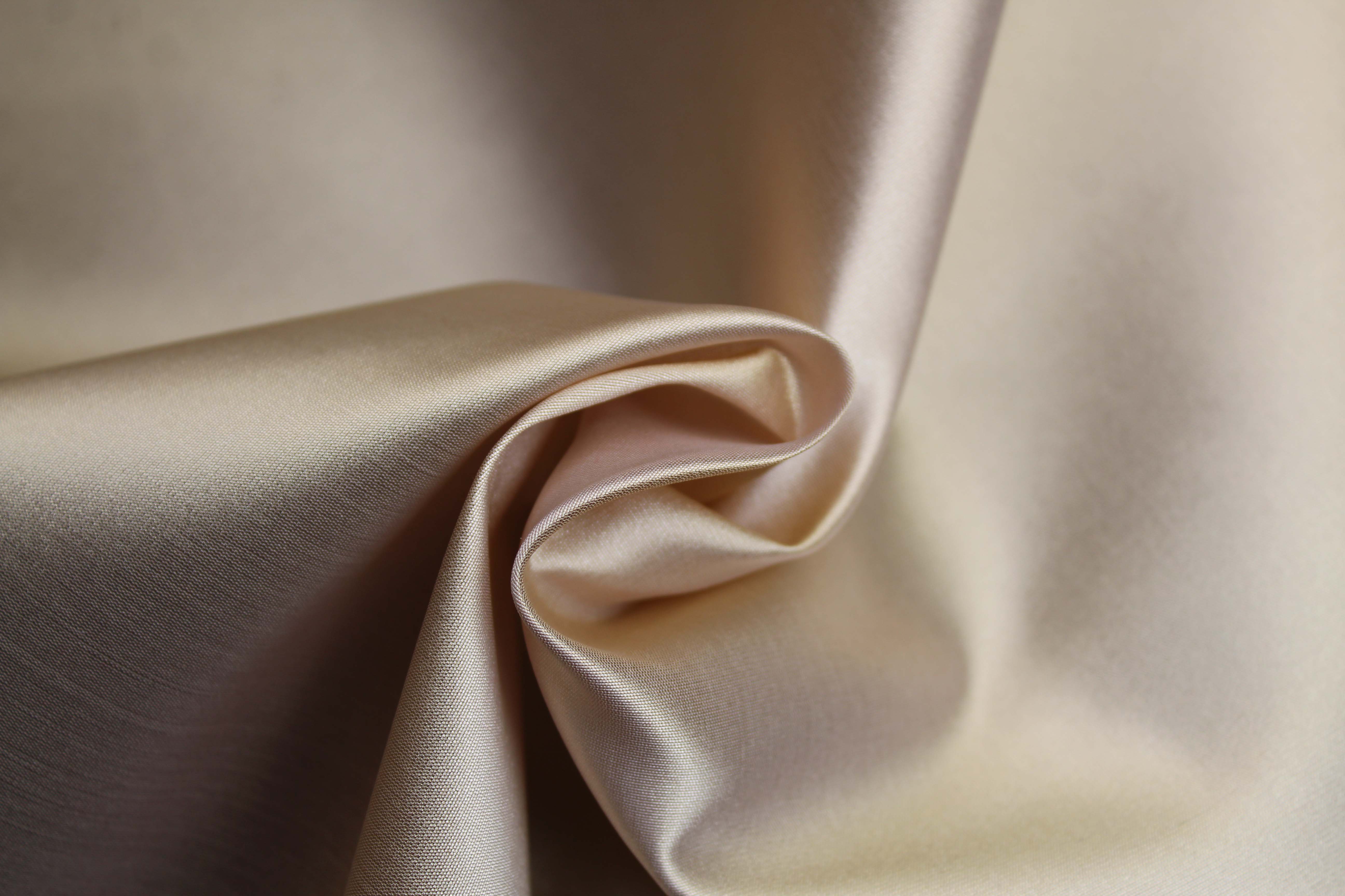 POLY SILK ORGANZA TAFFETA - CHAMP/GOLD A62